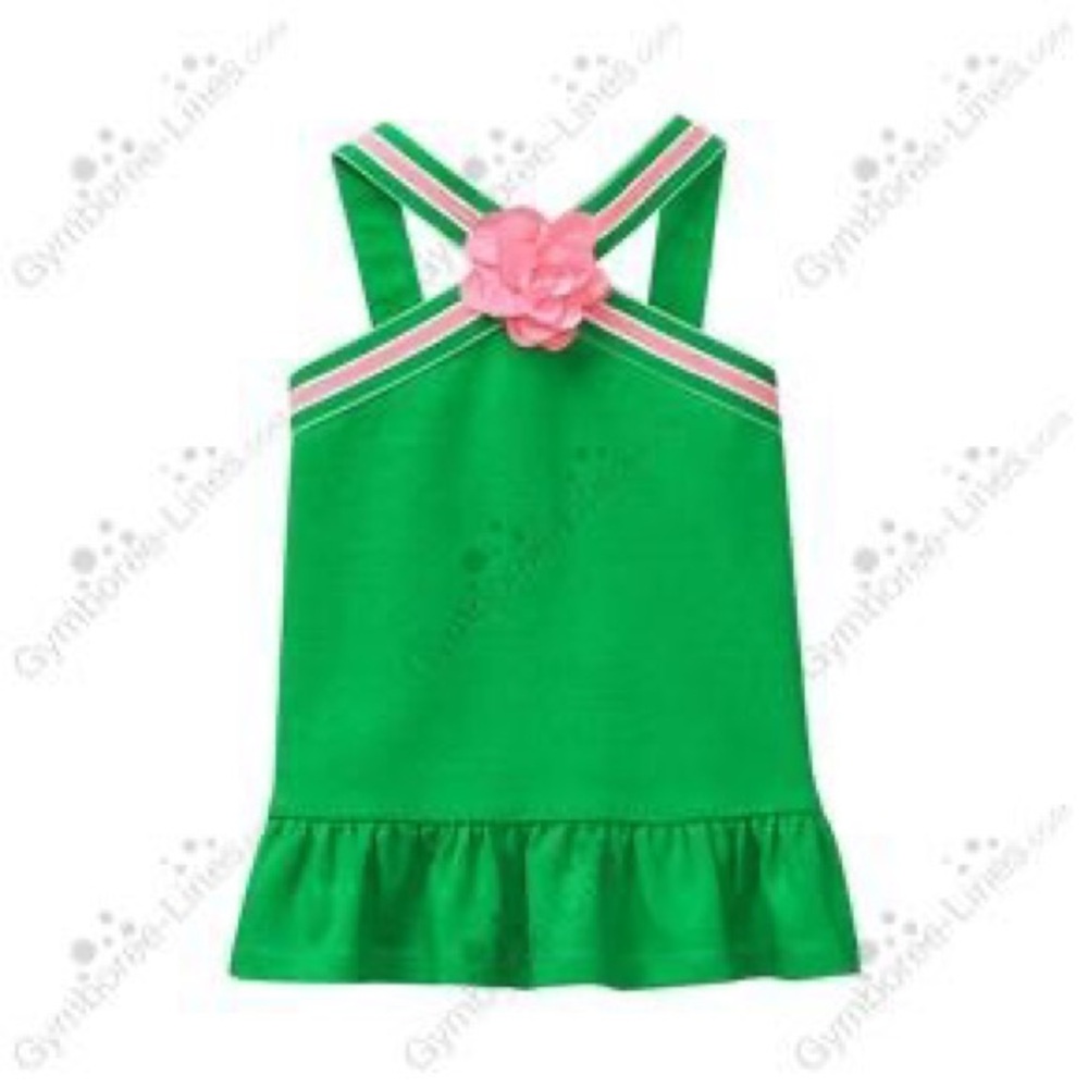 Janie and Jack Ribbon Peplum Top Size 12-18 Months